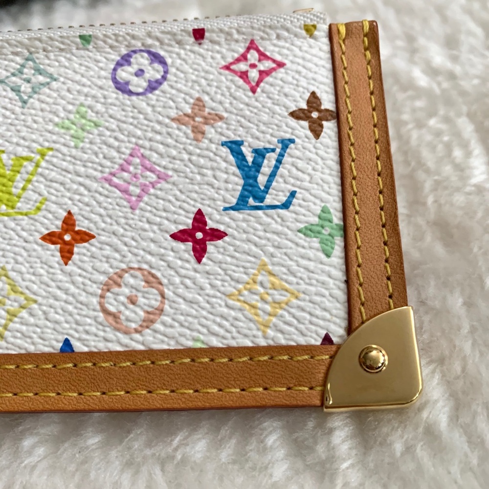‼️SOLD‼️Louis Vuitton Multicolor Key Pouch - Picture 5 of 15